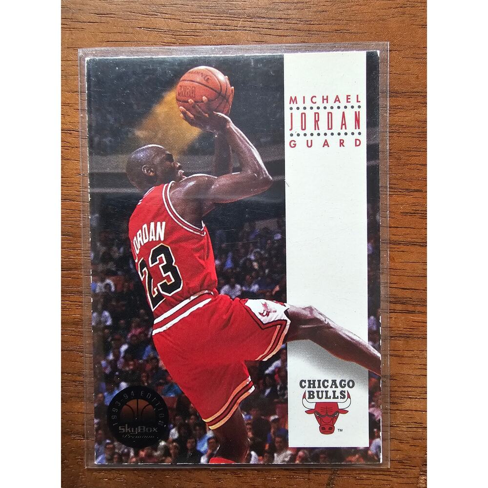 Michael Jordan 1993-1994 Skybox Premium No Number Promo - Chicago Bulls - NBA